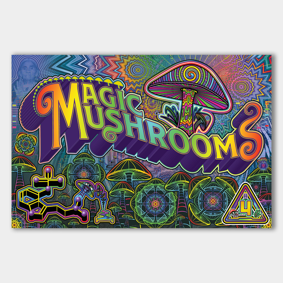 mushrooms info card
